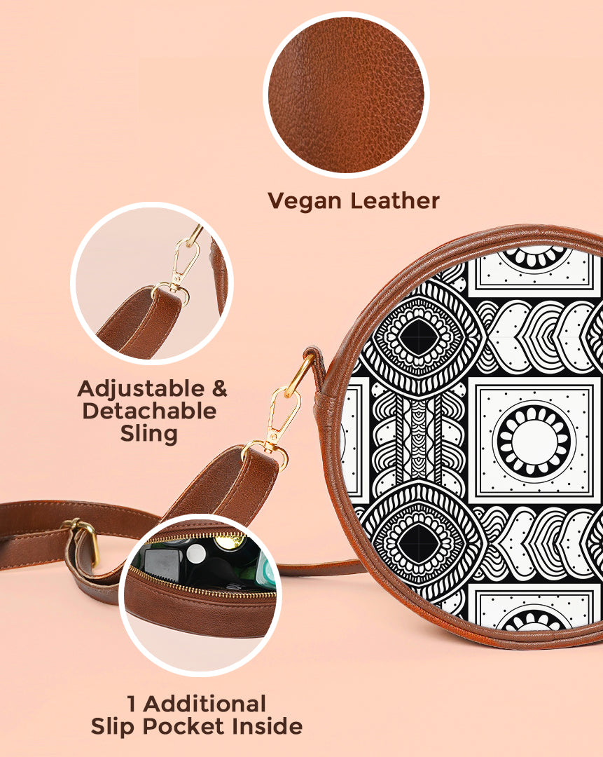 Compact Crossbody Bag | Rhythm of life