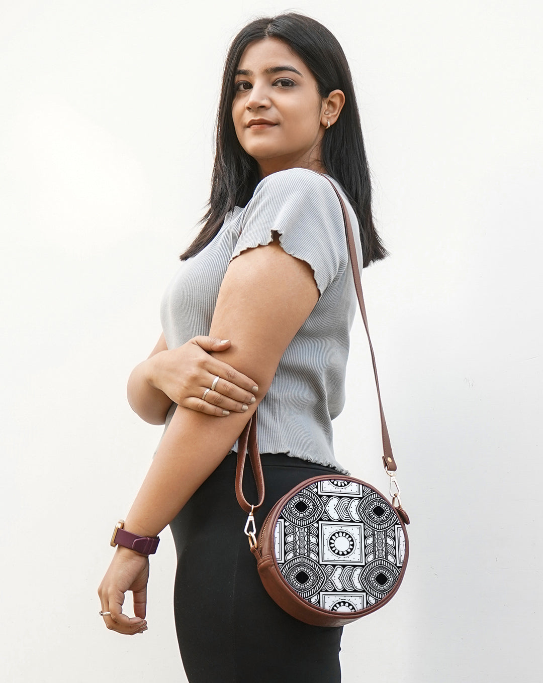 Compact Crossbody Bag | Rhythm of life