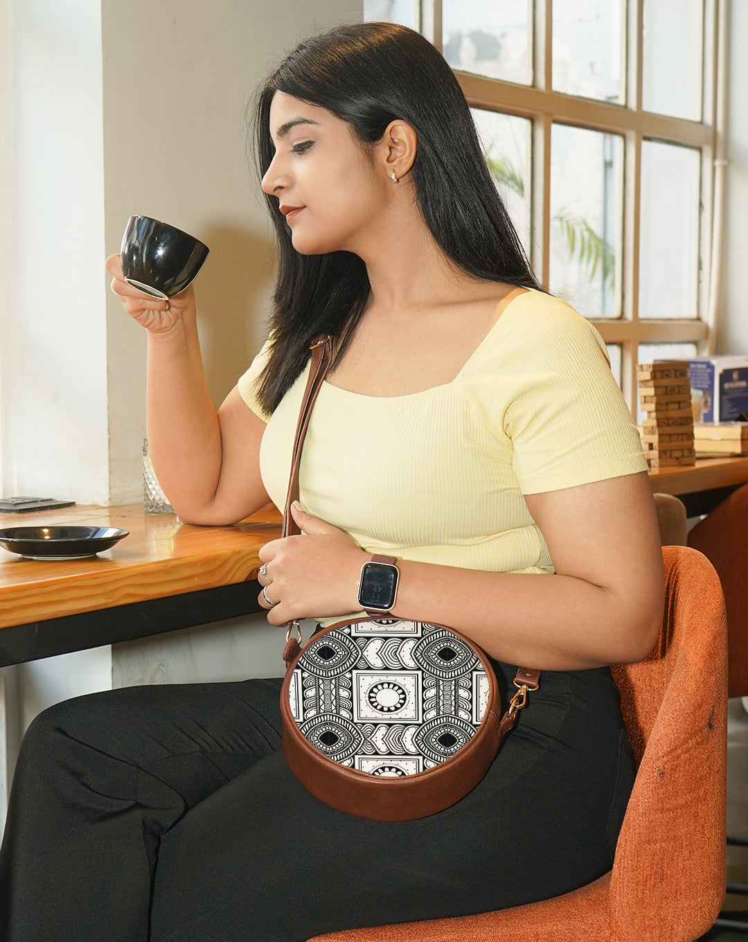 Compact Crossbody Bag | Rhythm of life