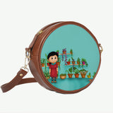 Round Shoulder Bag | Duniya, a caring mother