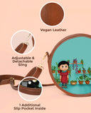 Round Shoulder Bag | Duniya, a caring mother
