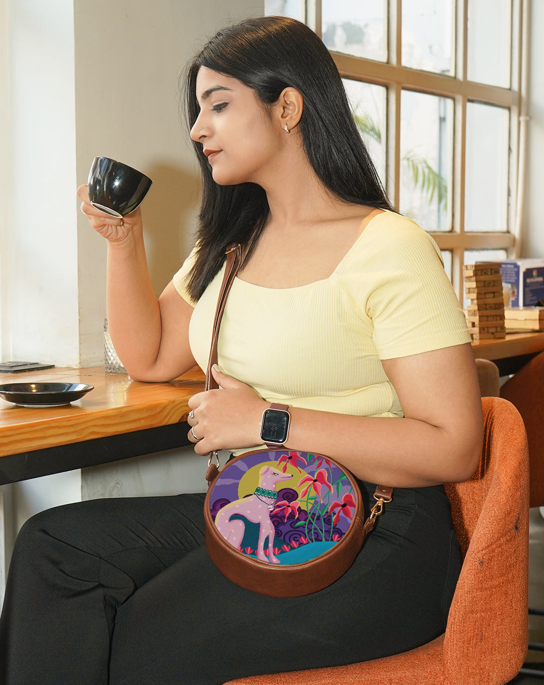 Circle Crossbody Bag | Petty & Proud