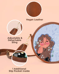 Circle Crossbody Bag | You are enough!