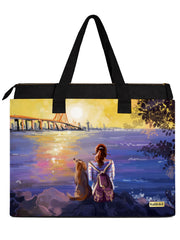 structured tote bag | New Horizons
