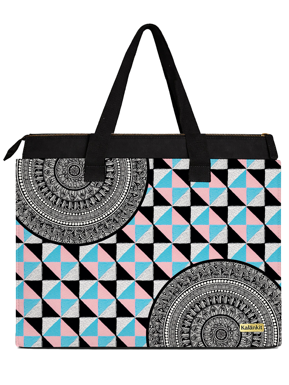 professional tote bag | Geometric Grace
