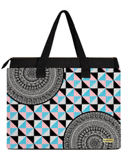 professional tote bag | Geometric Grace