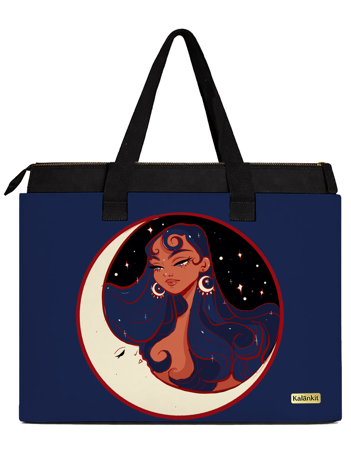 work tote bag | Moon Child