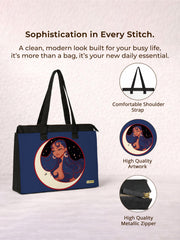 work tote bag | Moon Child