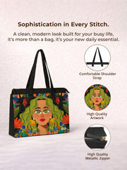 women tote bag | Wildflower Girl