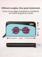 zipper wallet | Groovy Glare