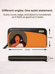 long wallet | The Quiet Devi