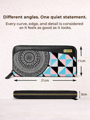 ladies wallet | Geometric Grace
