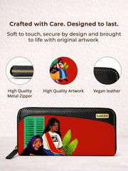 zipper wallet | The Self Independent.