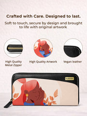 women long wallet | In Her Own Light