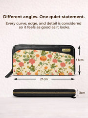 zipper wallet | Autumn hues