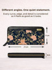 zip wallet | Twilight Garden