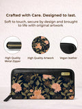 zip wallet | Twilight Garden
