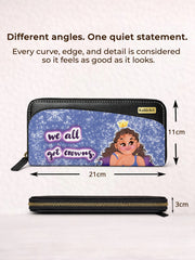 zip wallet | Crowned in Confidence