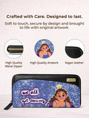 zip wallet | Crowned in Confidence