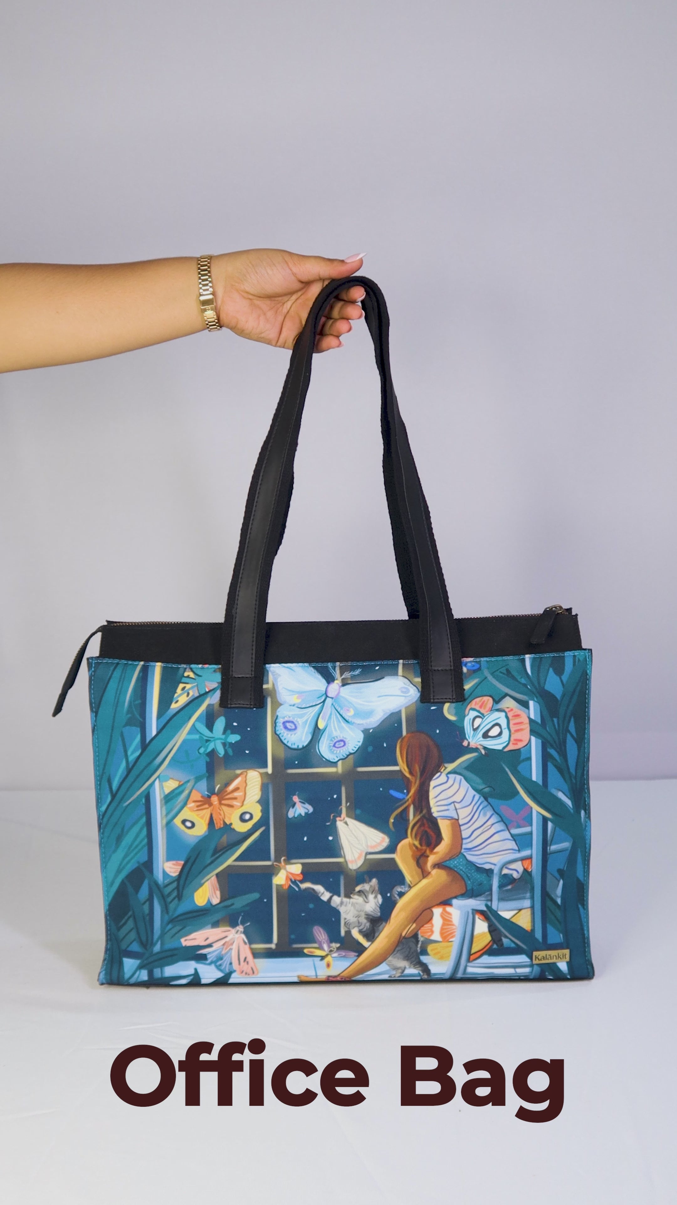 laptop tote bag | Night Magic