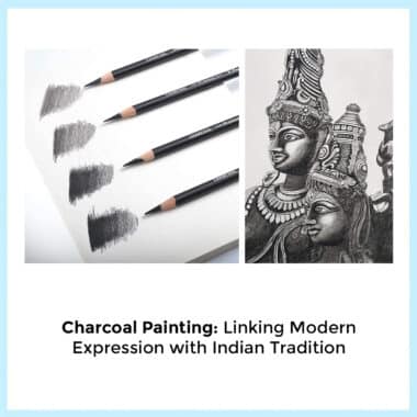 Charcoal Painting: Linking Modern Expression With Indian Tradition