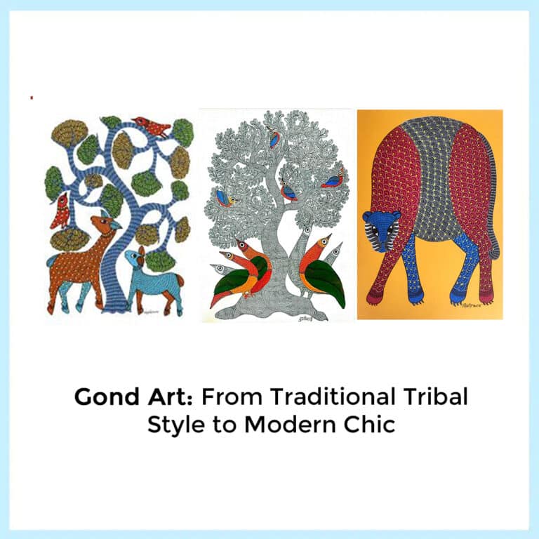 Gond Art: From Traditional Tribal Style to Modern Chic - Kalankit®